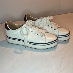 Joie Dabnis Stripe Platform Sneakers Euro 40 US size 9